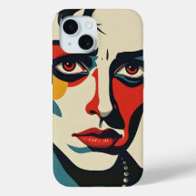 Retrato de Punk abstracto