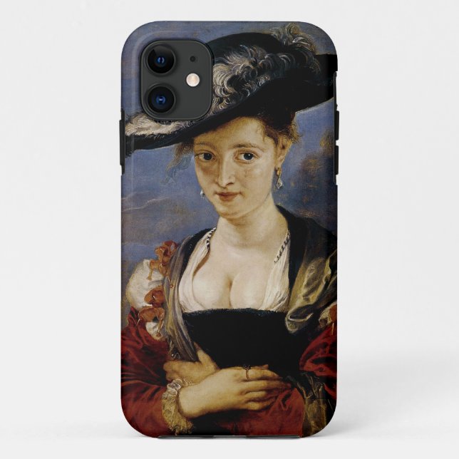 Funda De Case-Mate Para iPhone Retrato de Suzanne Fourment (Reverso)