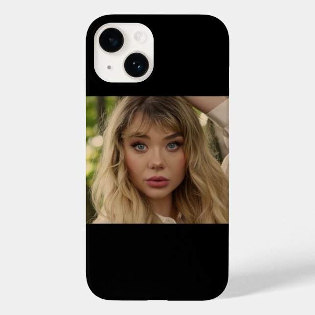 Funda De Case-Mate Para iPhone Retrato de una joven (Reverso )