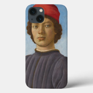 Funda Para iPhone 13 Retrato de una juventud, c.1485 (aceite y tempera)