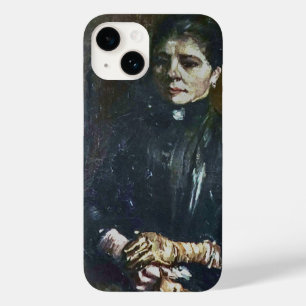 Funda Para iPhone 14 De Case-Mate Retrato de una mujer sentada Van Gogh Pintura 