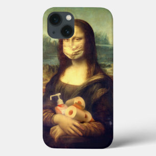 Funda Para iPhone 13 Retrato de virus Corona
