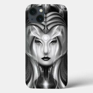 Funda Para iPhone 13 Retrato Del Estuche Cyiria Midnight Bright iPad