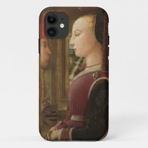 Funda Para iPhone 11 Retrato Mujer Hombre Casement Filippo Lippi pintur