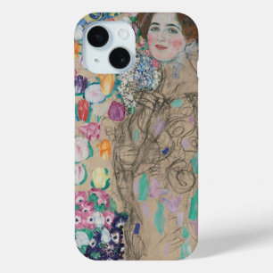 Funda Para iPhone 15 Retrato póstumo de Ria Munk de Gustav Klimt