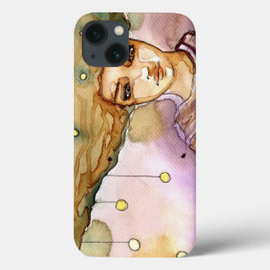 Funda Para iPhone 13 Retrato y mujer abstractos del bonito