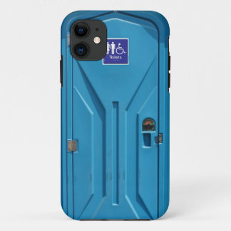 Funda Para iPhone 11 Retrete portátil público divertido