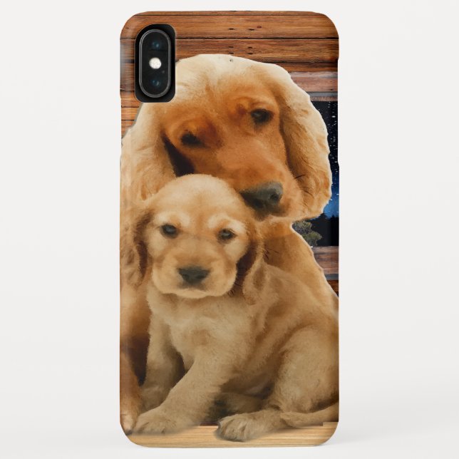 Funda De Case-Mate Para iPhone Retriever de Labrador (Reverso)
