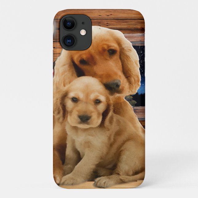 Funda De Case-Mate Para iPhone Retriever de Labrador (Reverso)