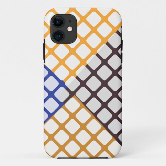 Funda De Case-Mate Para iPhone Retro Argyle (Reverso)