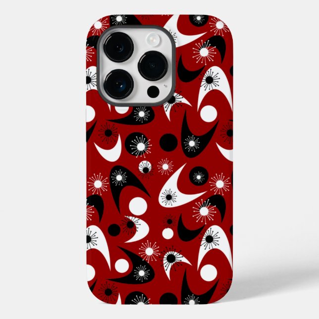 Funda De Case-Mate Para iPhone Retro Boomerangs (Reverso )