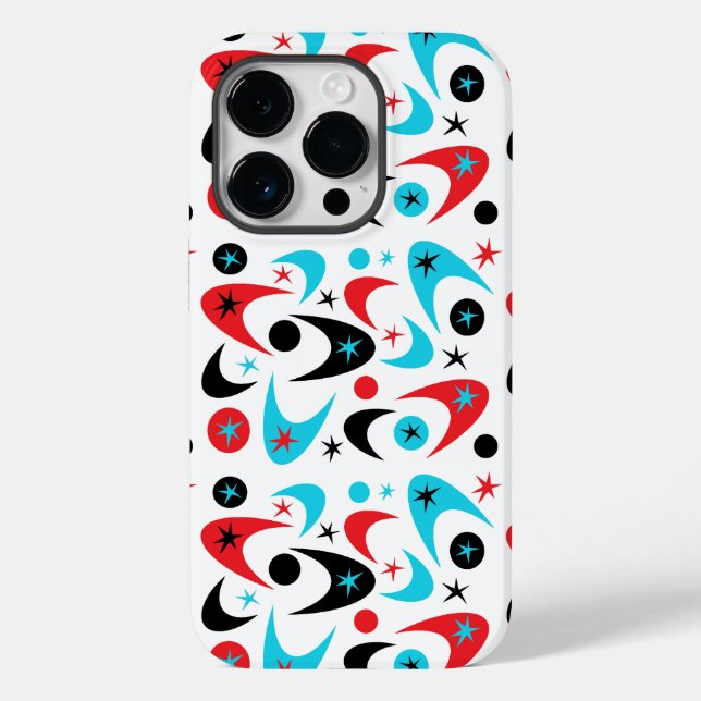 Funda De Case-Mate Para iPhone Retro Boomerangs (Reverso )