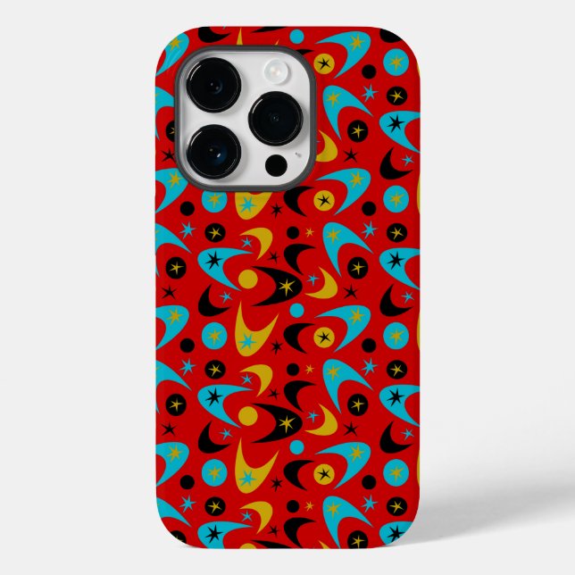 Funda De Case-Mate Para iPhone Retro Boomerangs (Reverso )