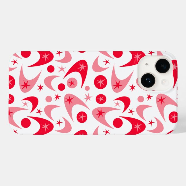 Funda De Case-Mate Para iPhone Retro Boomerangs (Reverso  (Horizontal))