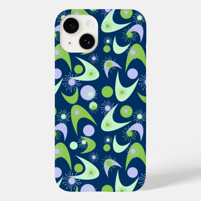 Funda De Case-Mate Para iPhone Retro Boomerangs (Reverso )