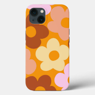 Funda Para iPhone 13 Retro Caer Daisises #3 #floral #retro #decoración 