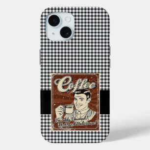 Funda Para iPhone 15 Retro del café