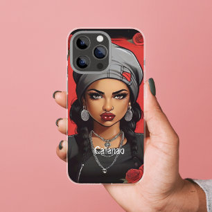 Funda Para iPhone 11 Retro Gangster Hija Vibe Boho Arte Vintage