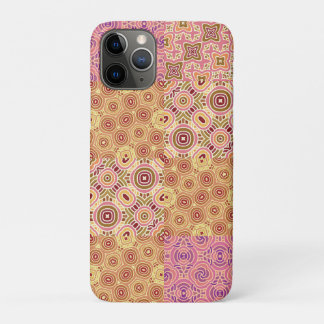 Funda Para iPhone 11 Pro Retro Geométrico de Parche 