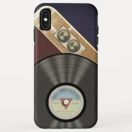 Funda Para iPhone 13 Pro Max Rétro Gramofhone Music Vintage Vinyl Record