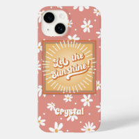 Retro Hippie Daisies Floral Sunshine años 1960 197