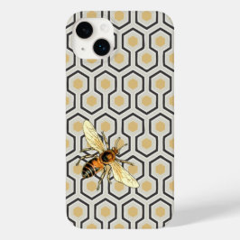 Funda Para iPhone 14 Plus De Case-Mate Retro Honeycomb Pattern Beehive