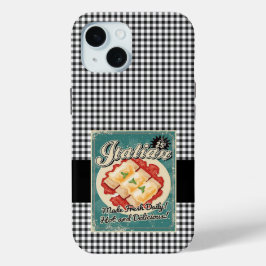 Funda Para iPhone 15 Retro italiano
