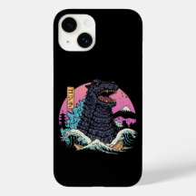 Retro japonés King Kaiju Wave