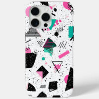 Retro Memphis Geometric Pattern