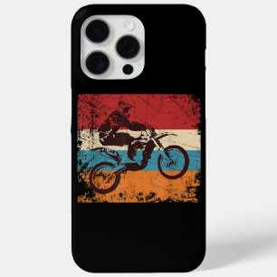 Funda Para iPhone 15 Pro Max Retro Off Road Motocross Enduro