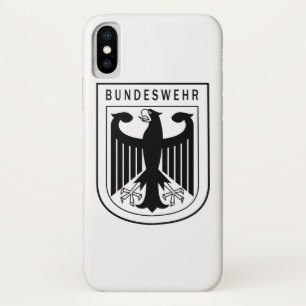 Funda Para iPhone X Retro - República Federal de Alemania Bundeswehr