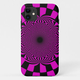 Funda Para iPhone 11 Retro Resumen Diseño de Arte 3