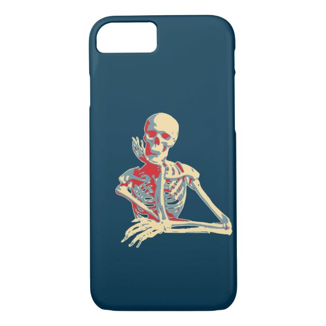 Funda De Case-Mate Para iPhone Retro Skeleton (Reverso)