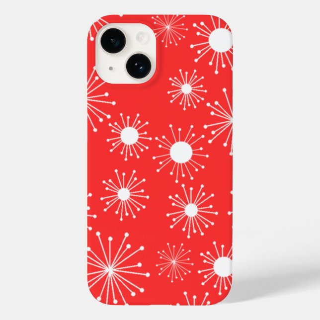 Funda De Case-Mate Para iPhone Retro Starburts (Reverso )