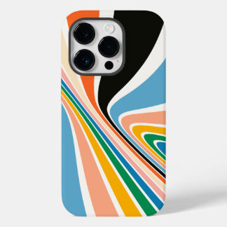 Funda Para iPhone 14 Pro De Case-Mate Retro Swirl Resumen del estuche Art iPhone / iPad
