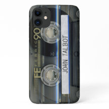Retro T1 Audiotape mixtape Cassette Name iPC