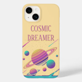 Funda Para iPhone 14 De Case-Mate Retro Vaporwave Planets Synthwave