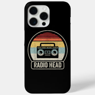 Funda Para iPhone 15 Pro Max Retro Vintage Radio Head