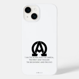 Funda Para iPhone 14 De Case-Mate Revelación 22:13: el Alfa y la Omega