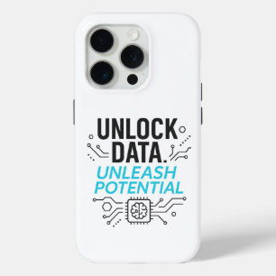 Funda Para iPhone 15 Pro Revolución de datos: Resumen de la tecnología de m