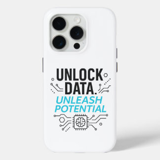 Funda Para iPhone 15 Pro Revolución de datos: Resumen de la tecnología de m