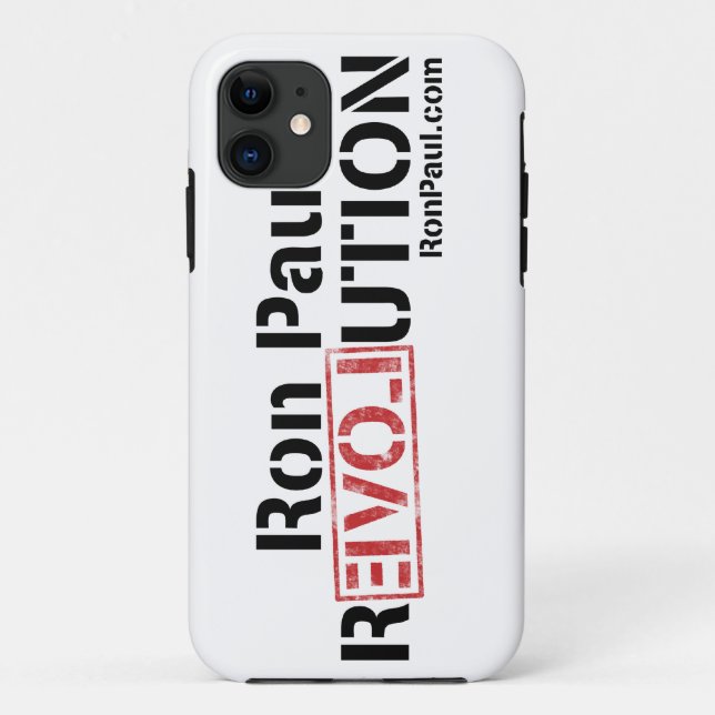 Funda De Case-Mate Para iPhone Revolución de Ron Paul (Reverso)