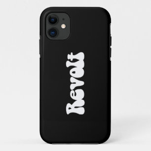 Funda Para iPhone 11 Revuelta - Blanco sobre negro