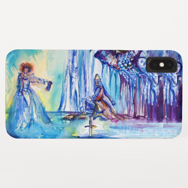 FUNDA DE Case-Mate PARA iPhone REY ARTHUR, DAMA DEL LAGO Y EXCALIBUR (Reverso (horizontal))