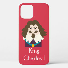 Funda Para iPhone 12 Rey Carlos I de Inglaterra y Escocia