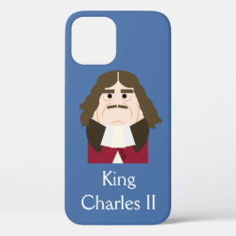Funda Para iPhone 12 Rey Carlos II de Inglaterra y Escocia