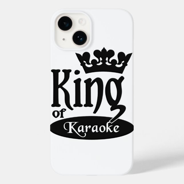 Funda De Case-Mate Para iPhone Rey de Karaoke iPhone 5 Funda-mate, personalizar (Reverso )