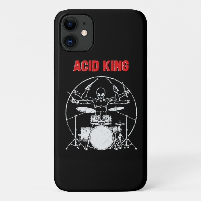 Funda De Case-Mate Para iPhone Rey del ácido (Reverso)