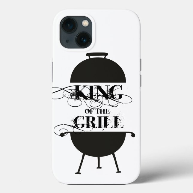 Funda De Case-Mate Para iPhone Rey Del Grill (Reverso )