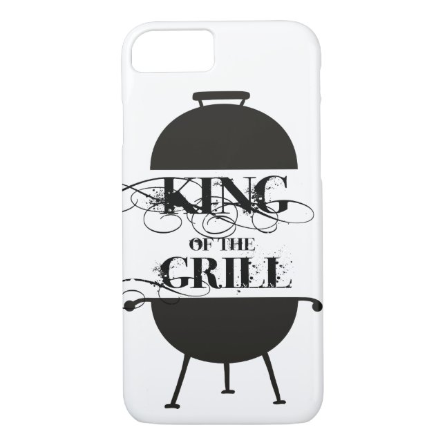 Funda De Case-Mate Para iPhone Rey Del Grill (Reverso)